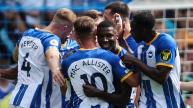 برايتون يكتسح ليستر سيتي