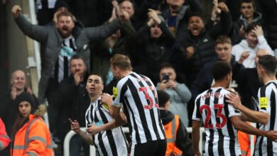 نيوكاسل يونايتد يهزم ايفرتون