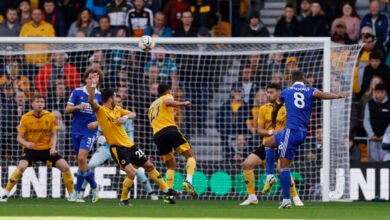 ليستر ينتصر على وولفرهامبتون