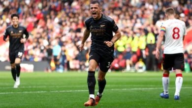 أرسنال يتعادل مع ساوثهامبتون