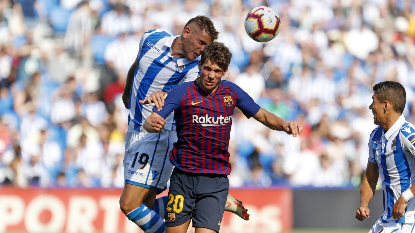 برشلونة وريال سوسييداد