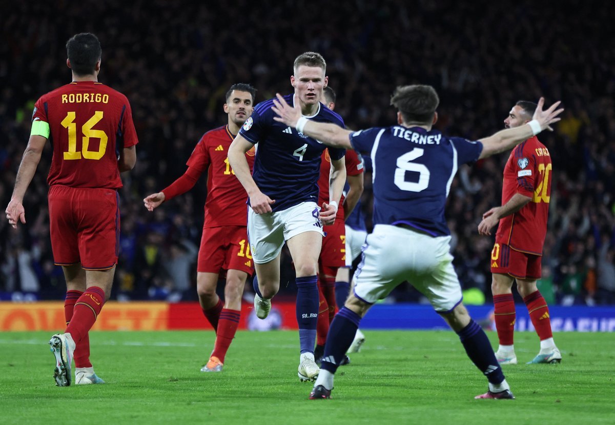 إسكتلندا وإسبانيا