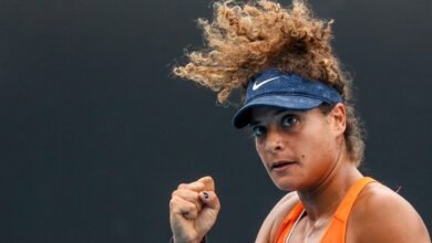 ميار شريف تهزم الأوكرانية أنهيلينا كالينينا المصنفة 34 عالميا بمجوعتين مقابل لاشيء ، وتتأهل إلى الدور الثالث