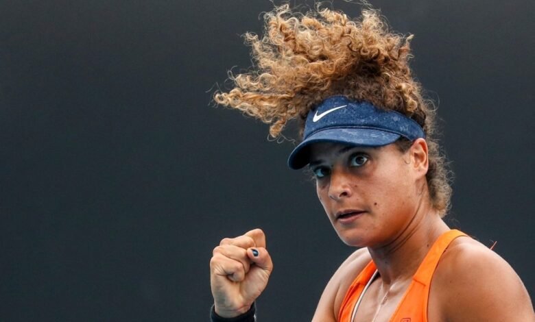 ميار شريف تهزم الأوكرانية أنهيلينا كالينينا المصنفة 34 عالميا بمجوعتين مقابل لاشيء ، وتتأهل إلى الدور الثالث