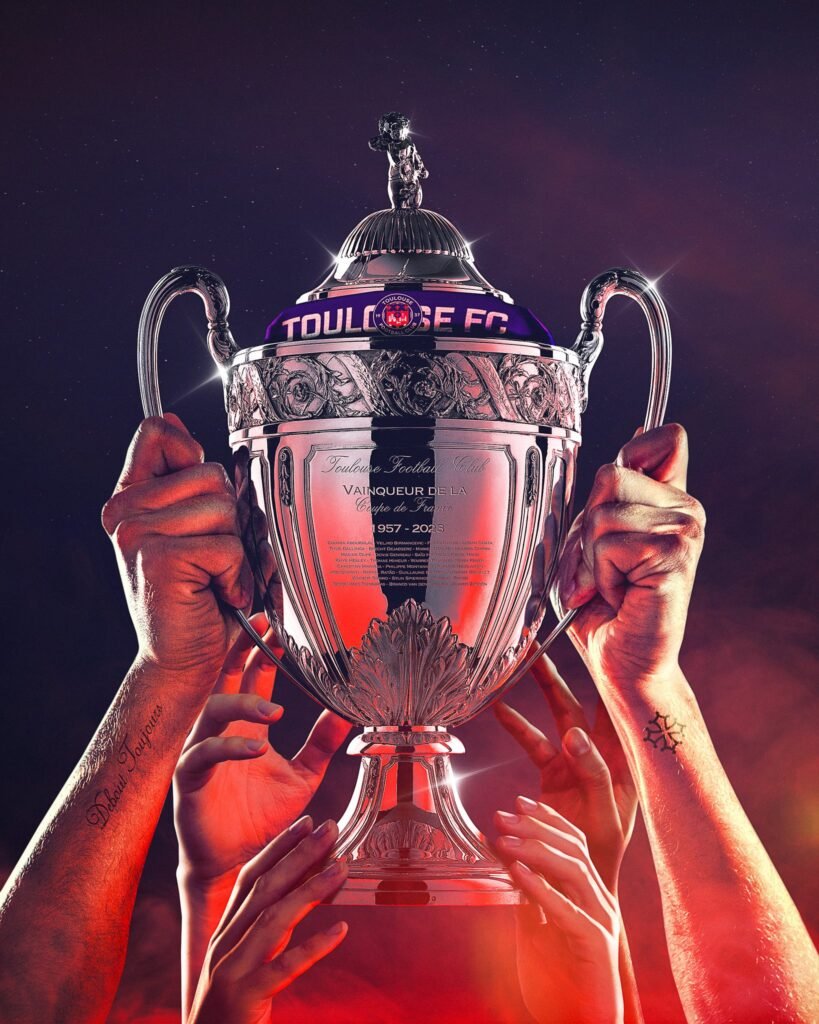 كأس فرنسا عادت مرة أخرى لخزائن تولوز 