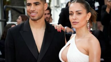 أشرف حكيمي هبة عبوك