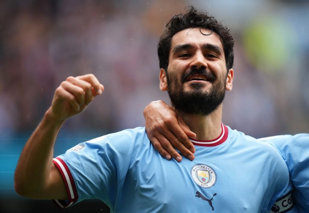 غوندوغان يسجل ثنائية للسيتي ويقترب أكثر من اللقب