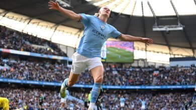 إيرلينج هالاند ب 36 هدفًا..سيحظى بالحذاء الذهبي العام 2023 بدون منازع.