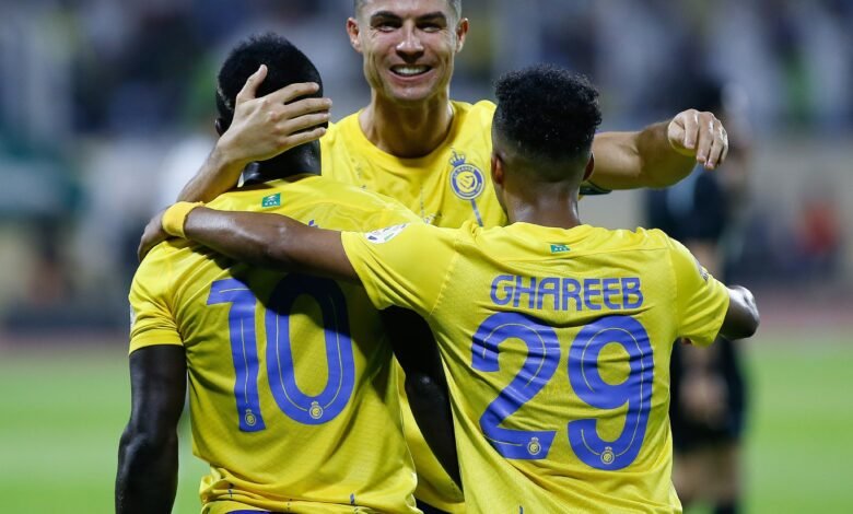 صناع الأهداف الخمسة للنصر ..كريستيانو رونالدو والسنغالي ساديو ماني.