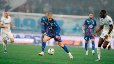 من مواجهة ليل ومرسيليا في الجولة 11من الدوري الفرنسية