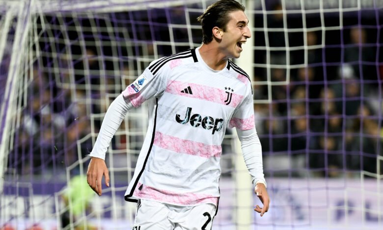 فابيو ميريتي صاحب هدف يوفنتوس والمباراة الوحيد