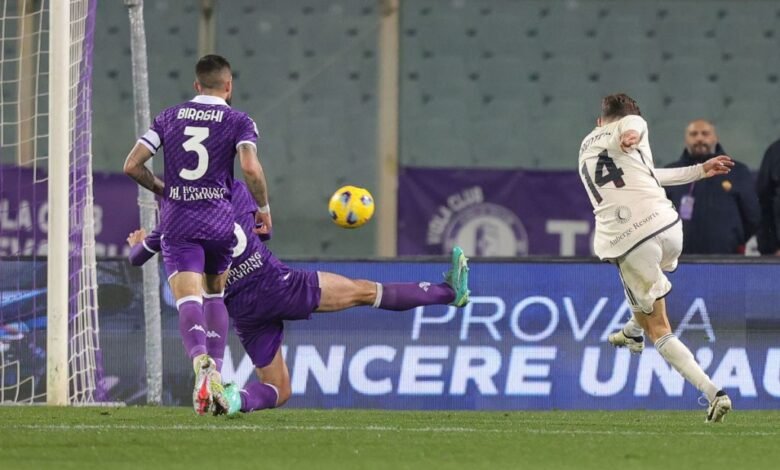 دييجو يورينتي ينقذ روما من الهزيمة أمام فيورنتينا في الجولة 28 من الدوري الإيطالي