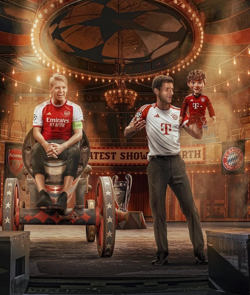 أرسنال يستقبلون بايرن ميونيخ في ملعب الإمارات