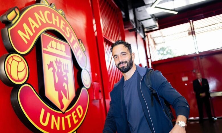 مدرب مانشستر يونايتد روبن أموريم