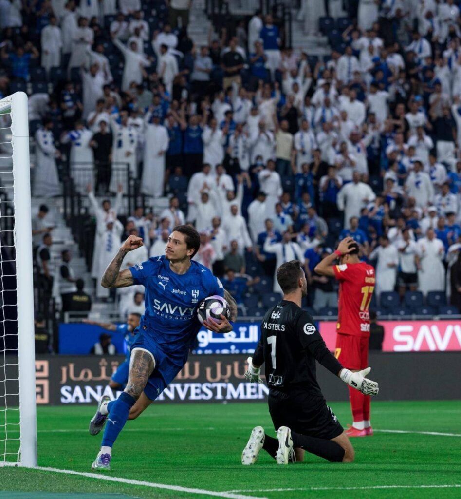 الهلال ضد القادسية الدوري السعودي