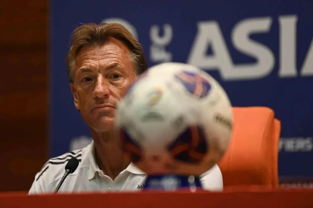 هيرفي رينارد قبل مباراة السعودية والعراق