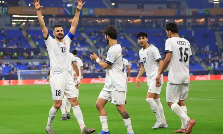 مباراة العراق والبحرين