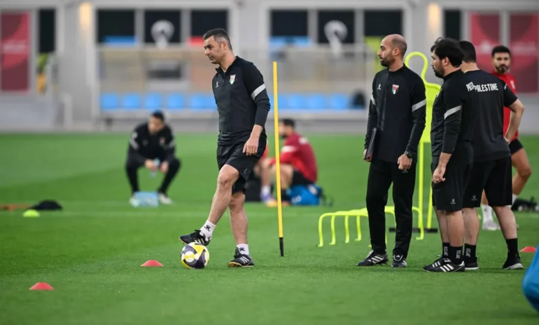 مدرب منتخب فلسطين